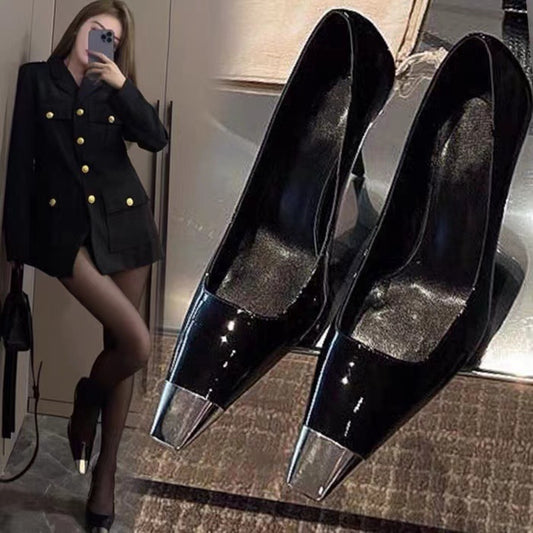 Commute Style Fashionable Black Sexy Stiletto Women's Fashion Shoes