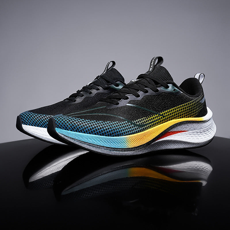 Women's & Men's Red Rabbit Lightweight Racing Breathable Running Shock Sneakers