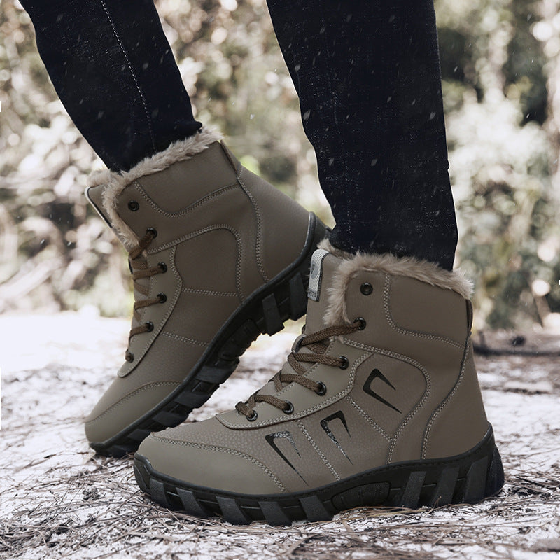 Men's Winter Martin Plus Veet Thick Cotton Boots