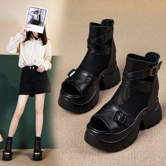 Women's Roman Summer Fashion Platform Inner Height Sandals