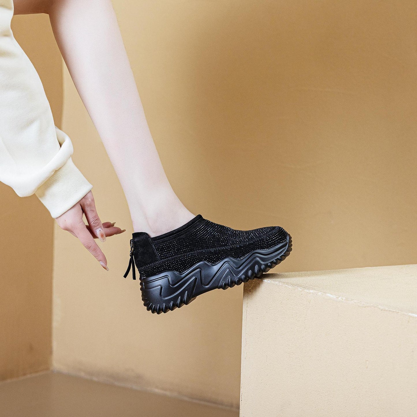 Live Streaming Leisure Female Spring Dad Casual Shoes