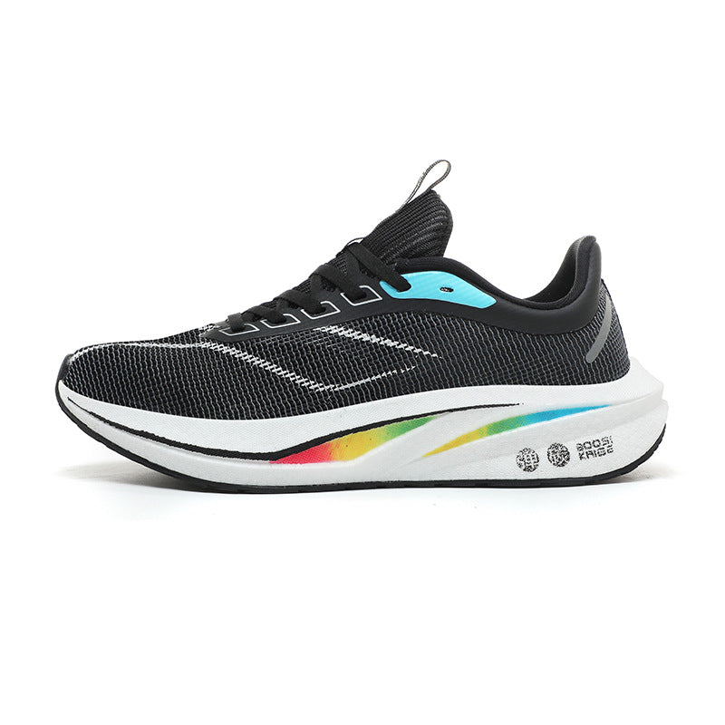 Women's & Men's Red Rabbit Running Breathable Single Mesh Flying Electric Carbon Sneakers