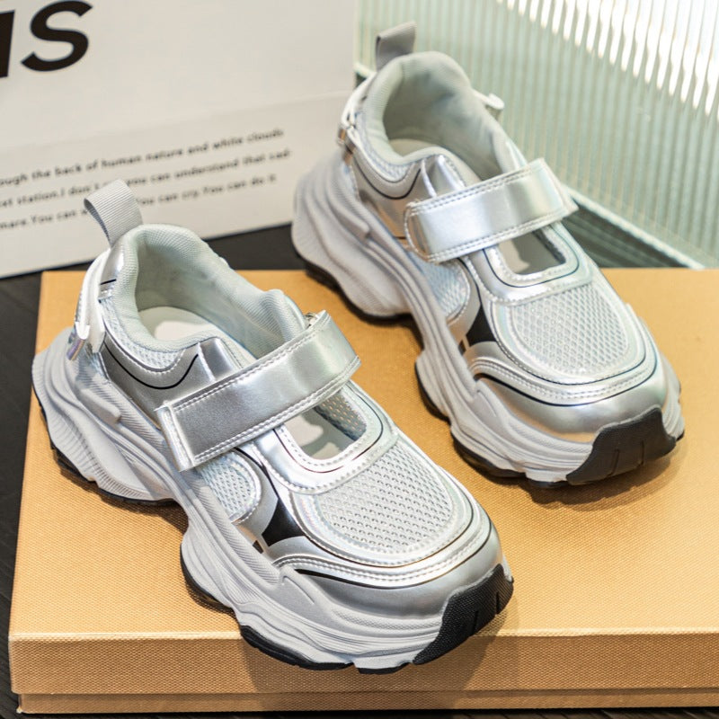 Women's Sier Dad Summer Mesh Closed Toe Sneakers