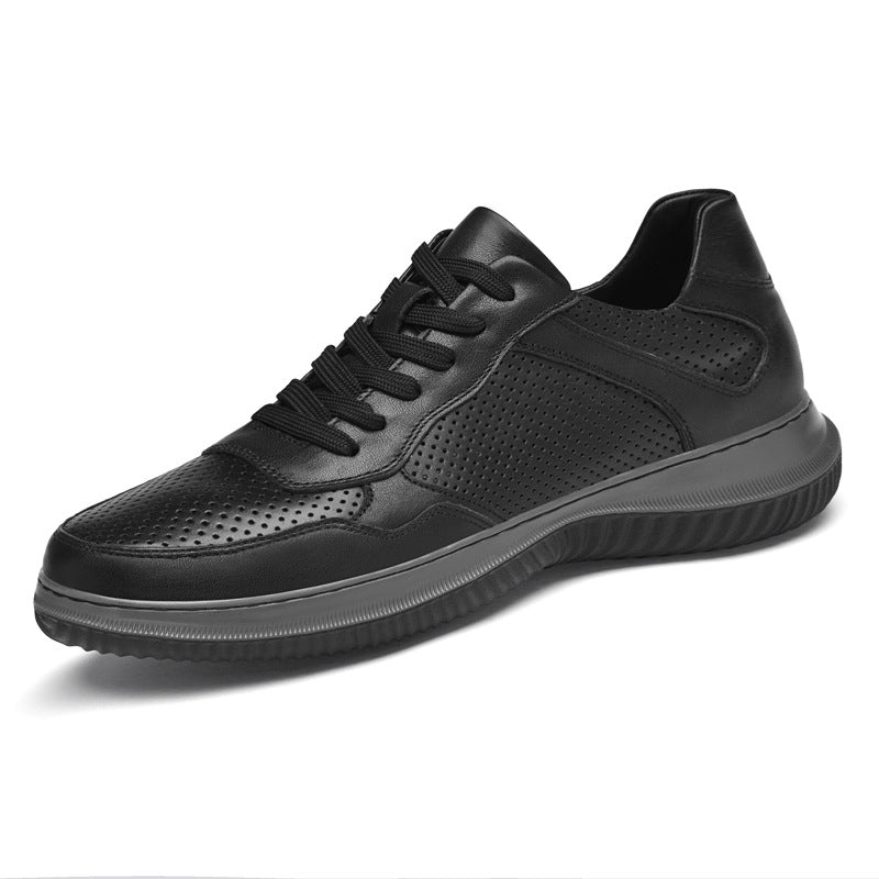 First Layer Cowhide Comfortable Breathable Service Leather Shoes