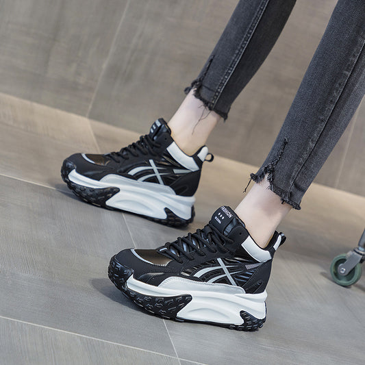 Women's & Men's Korean Style Height Increasing Insole Genuine Men's Shoes