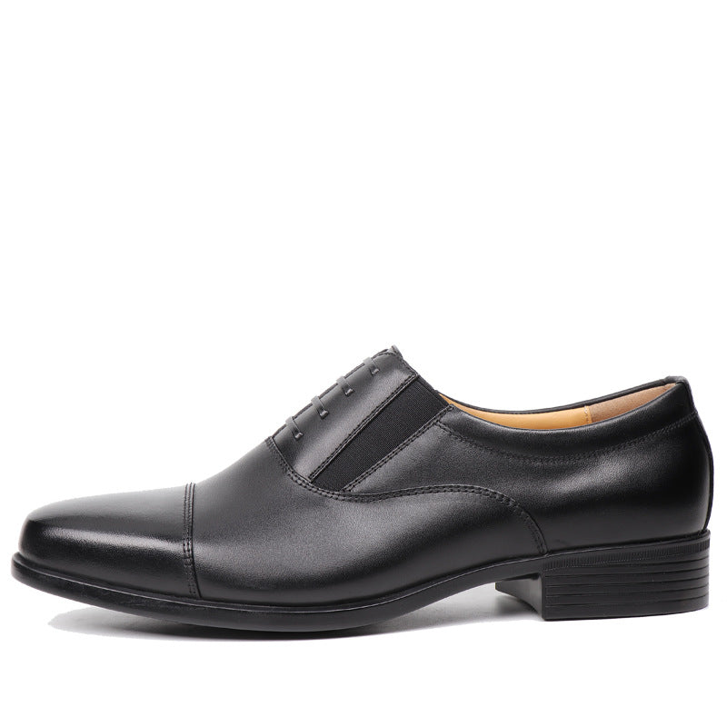 Men's Formal Wear Mesh Hollow Out Standard Breathable Belt Clothes Leather Shoes