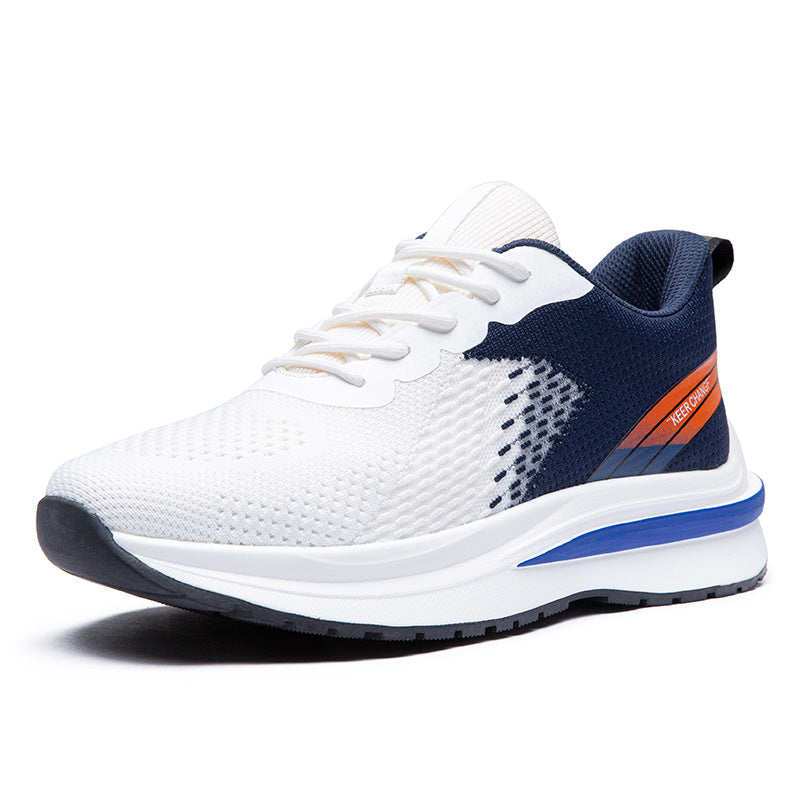 Men's Oversized Mesh Fashion Platform Height Increasing Sneakers