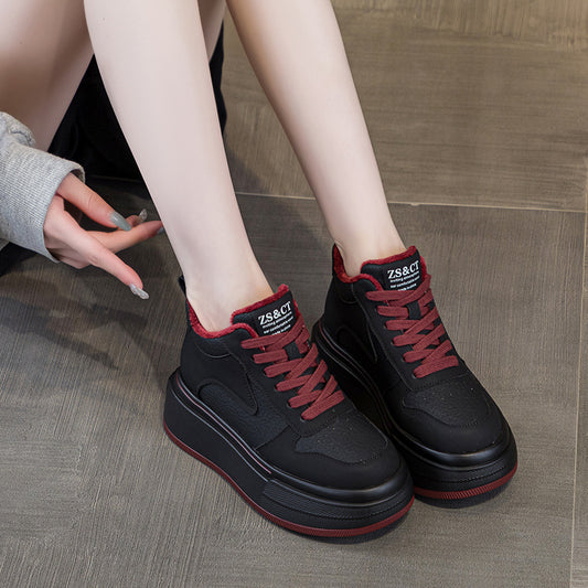 Women's Slouchy Stylish Authentic Platform Sports Casual Shoes