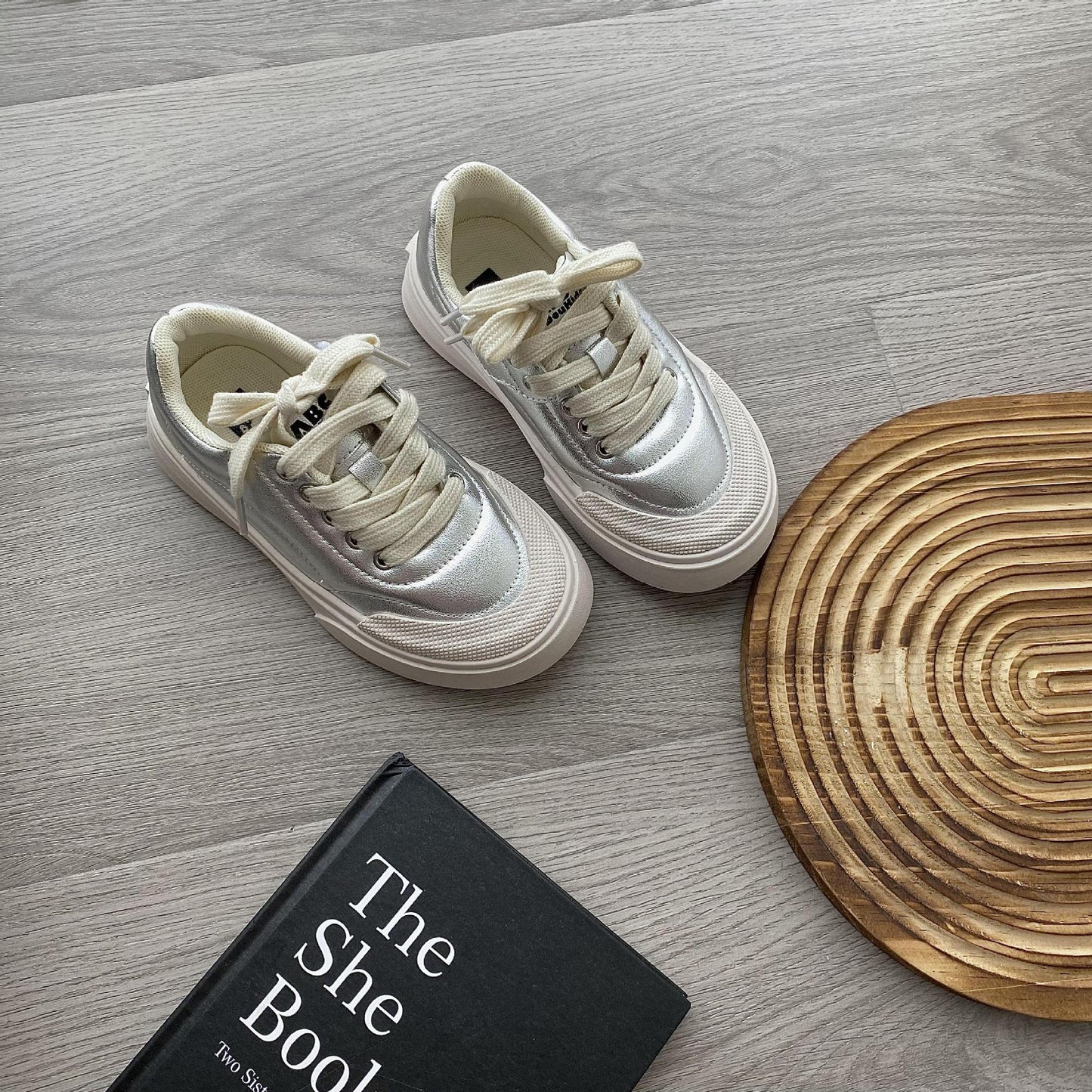 Children's Top Middle Big Korean Style Soft Kid's Sneakers