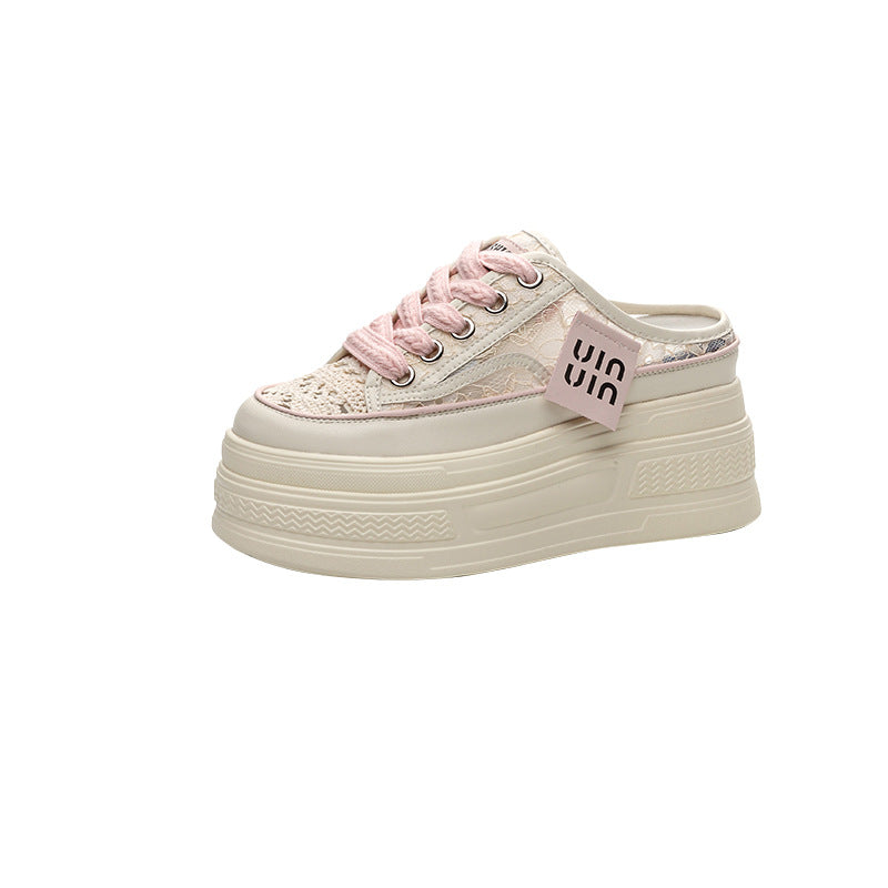 Women's Half Authentic Hollow Out Small Single-layer Sandals
