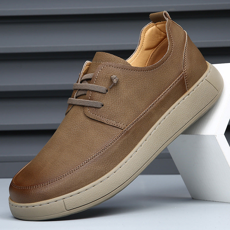 Men's Toast Genuine Breathable Soft Bottom Surface Men's Casual Shoes