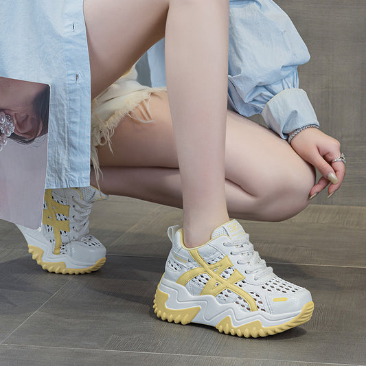 Women's Summer Super Hot Dad Breathable Platform Casual Shoes