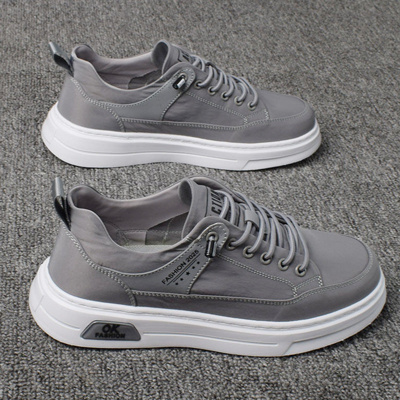 Ice Silk Cloth Summer Soft Bottom Casual Shoes