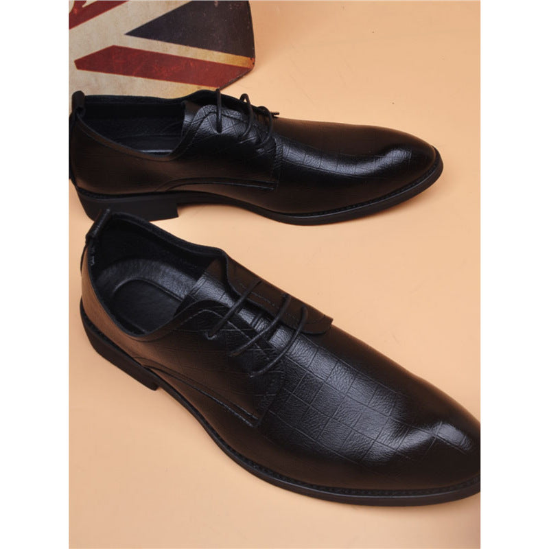 Men's Breathable Summer Korean Style Height Increasing Men's Shoes