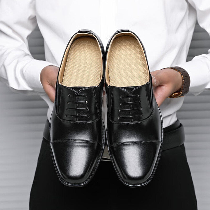 Men's Real Unit Duty Military Classic School Wei Official Security Men's Business Leather Shoes