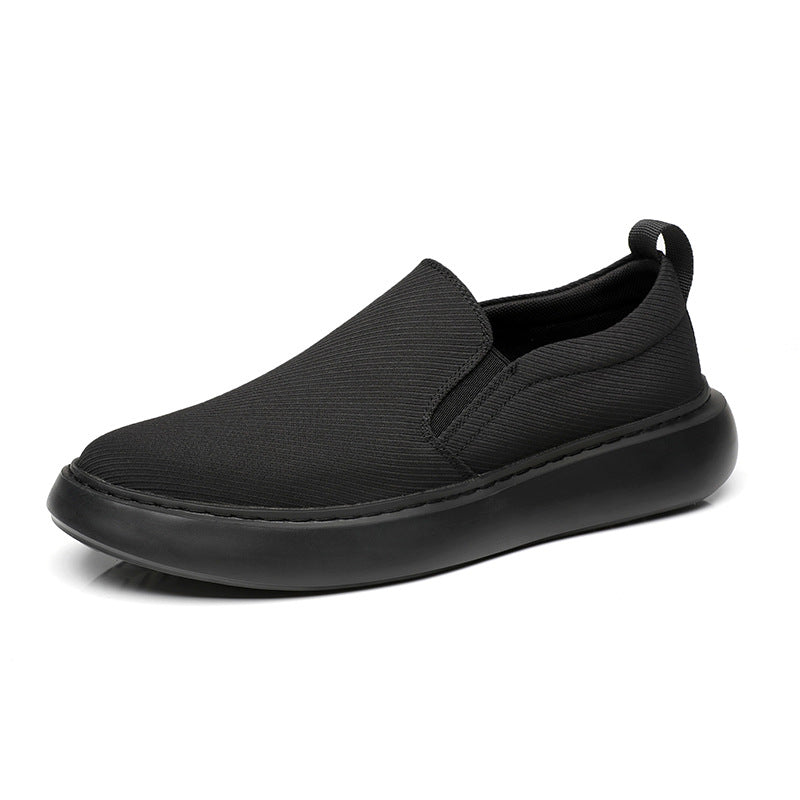 Men's Breathable Deodorant Fashion Sports Slip-on Soft Canvas Shoes
