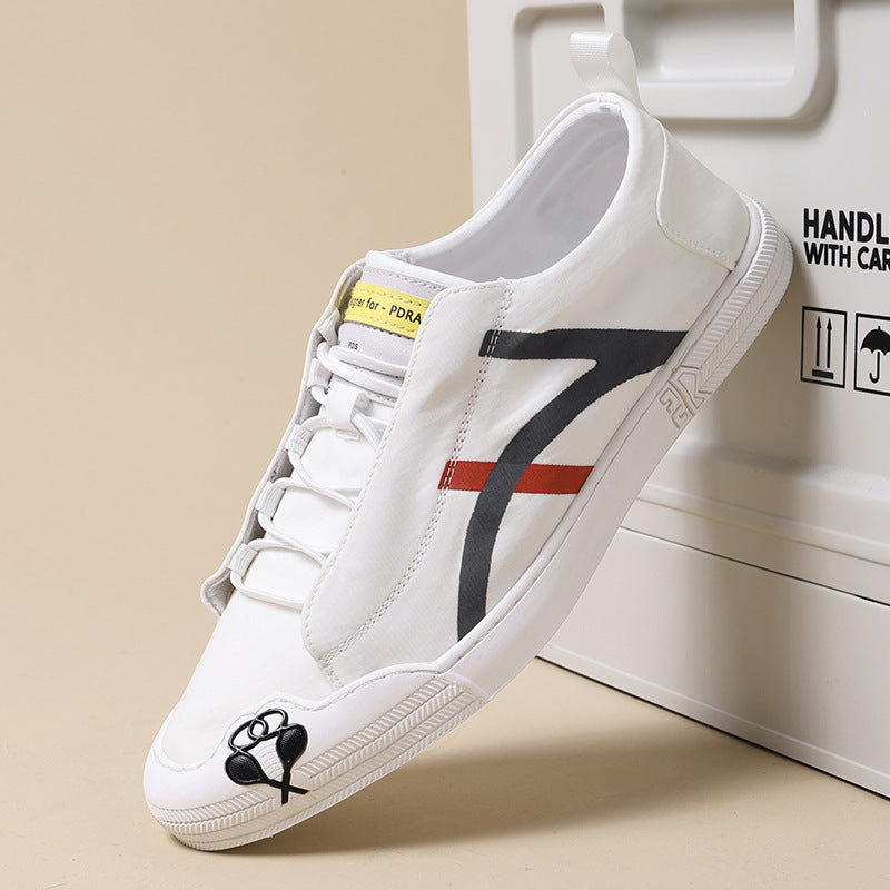 Men's Korean Style Trendy Breathable Cloth Canvas Shoes