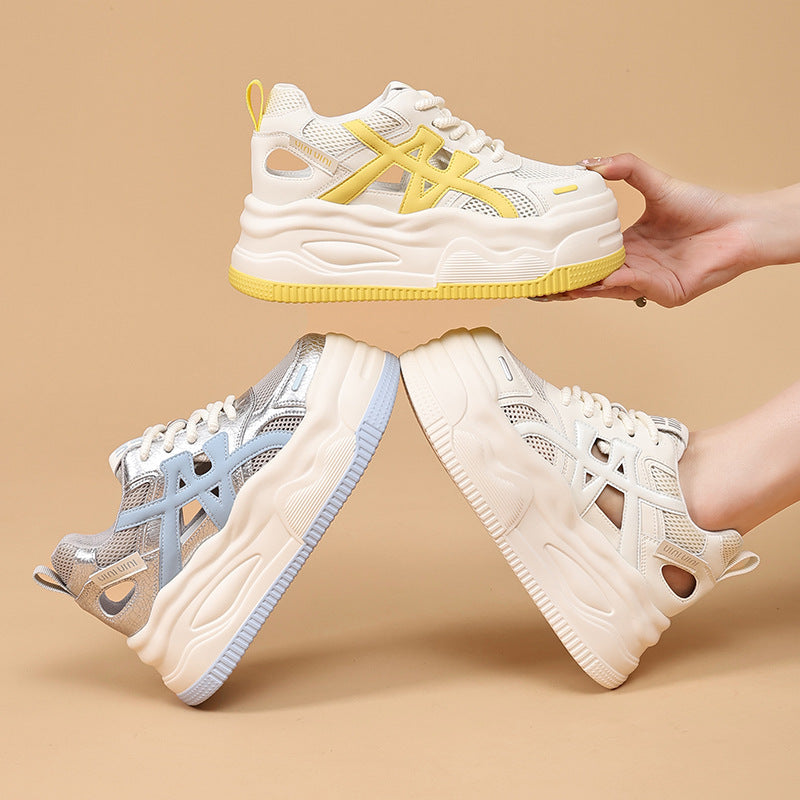 Raise The Bottom Summer Dad Fashionable Women's Casual Shoes