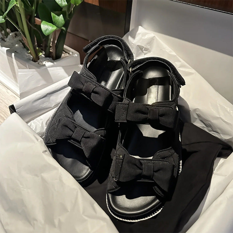 Women's & Men's Velcro Classic Style Open Toe Flat Sandals