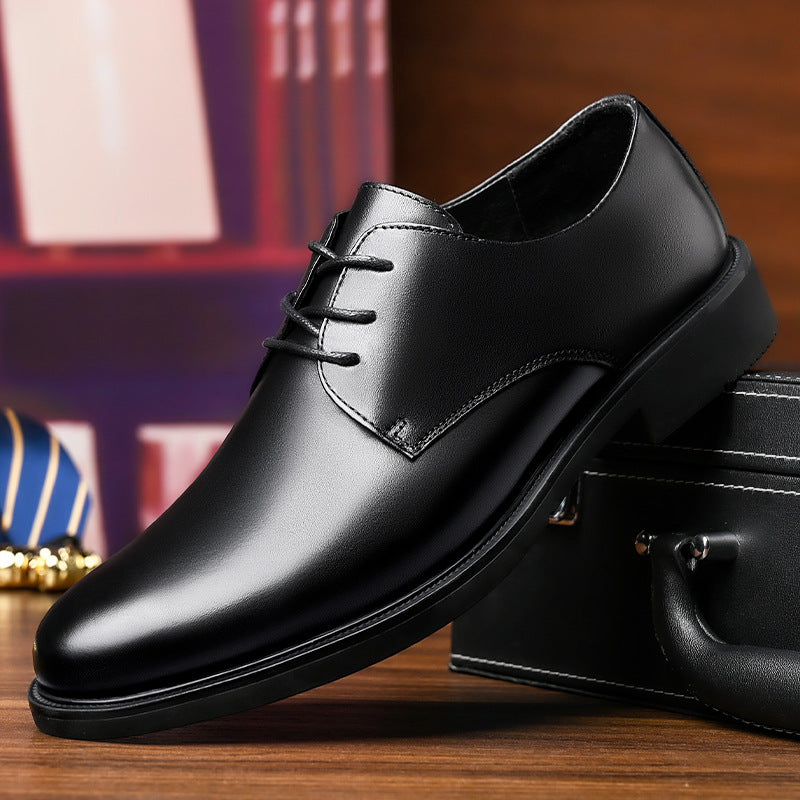 Men's Plus Size Business Low Authentic Comfortable Leather Shoes