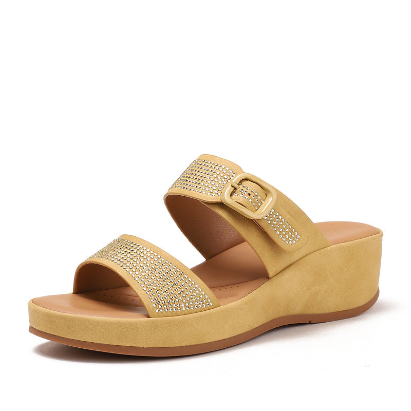 Women's Outdoor Bohemian Ethnic Style Roman Holiday Slippers