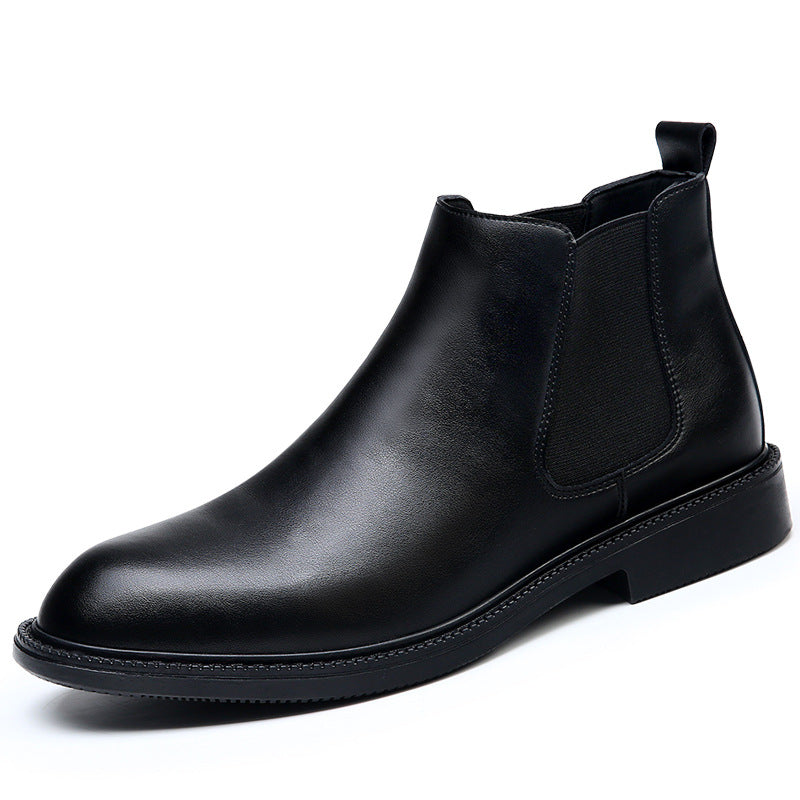 Men's Winter Thermal Cotton British Style Plus Size Martin Boots