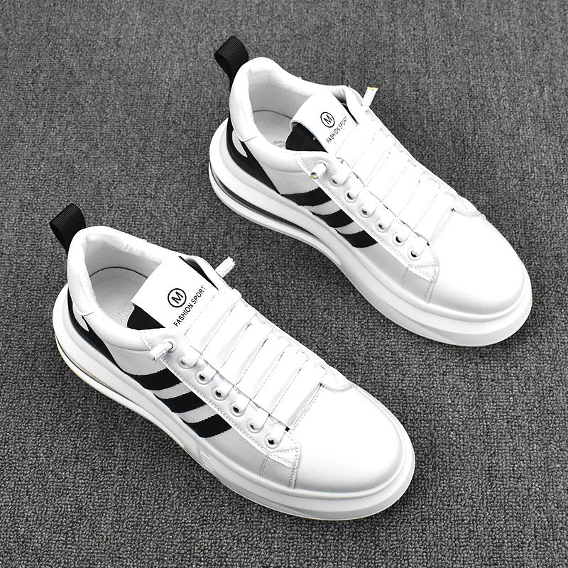 Men's Trendy Breathable Height Increasing Insole Versatile Men's Shoes