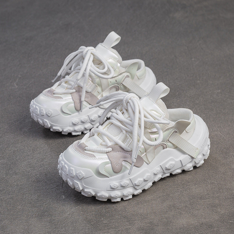 Women's Summer Thick Bottom Half Dad Outdoor Slippers