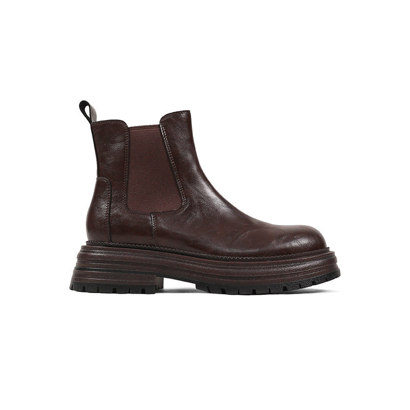Women's Sheepskin Version Martin Autumn British Style Boots