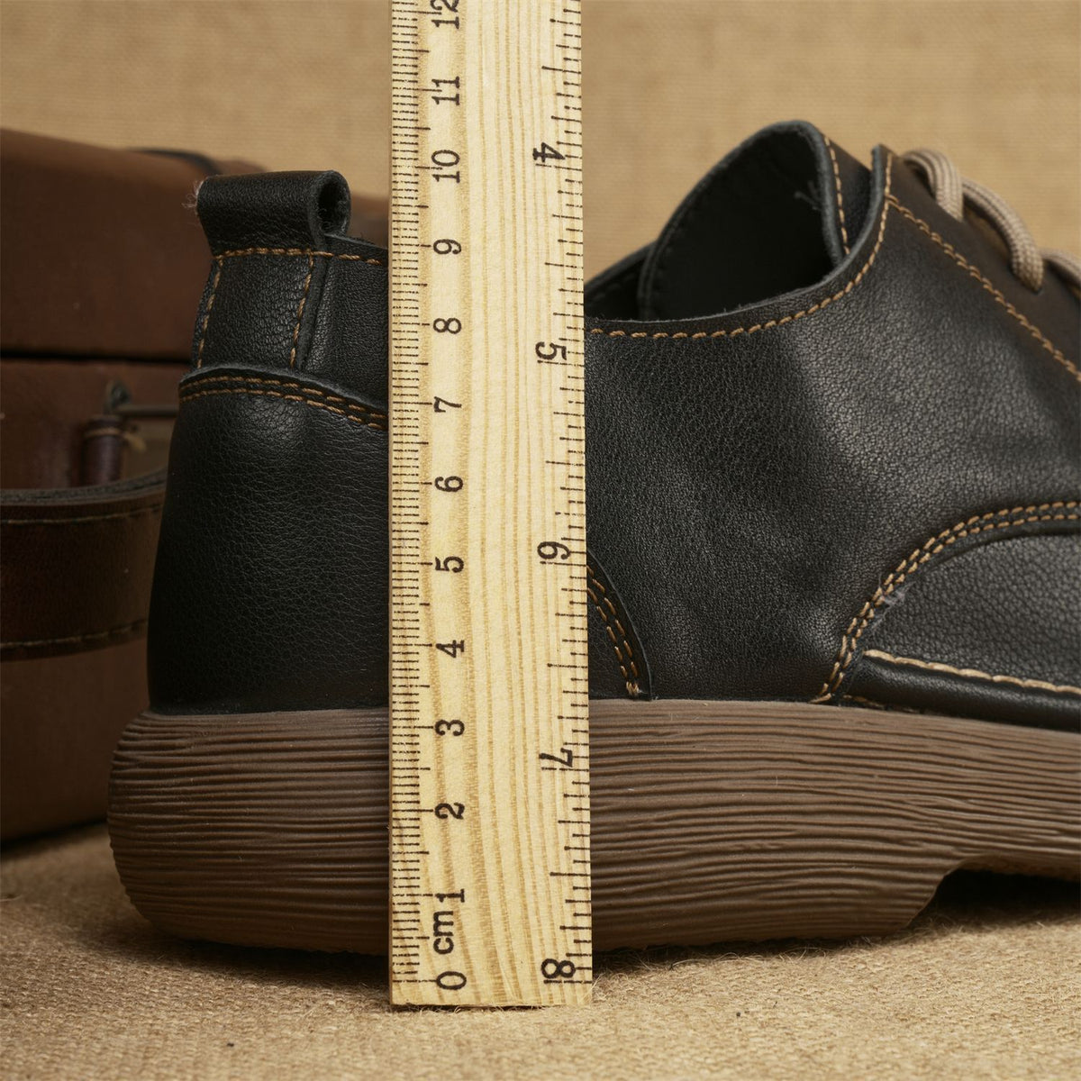 Men's Retro Front Business Commute Comfortable Soft Bottom Top Men's Casual Leather Shoes