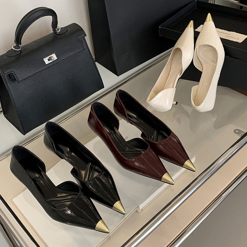 Women's Pumps Stiletto High-grade Design Sense Niche Heels