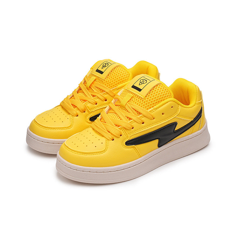 Women's Korean Style Breathable Platform Lightweight Retro Sneakers