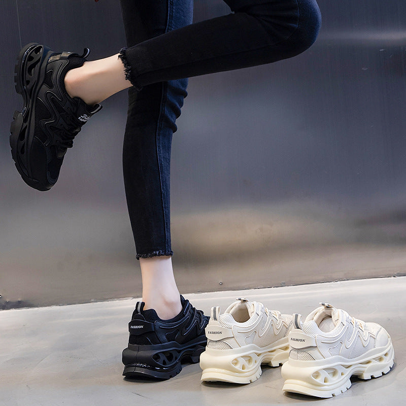 Women's Film Bottom Dad Spring Genuine Sports Sneakers