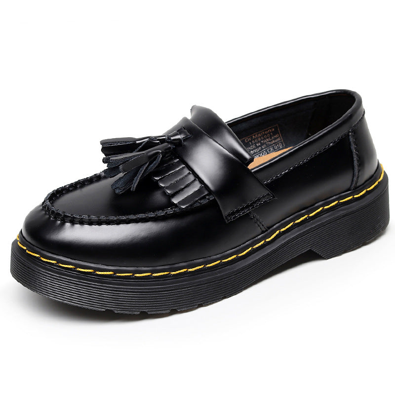 Women's Tassel Genuine Martin British Style Fashion Loafers