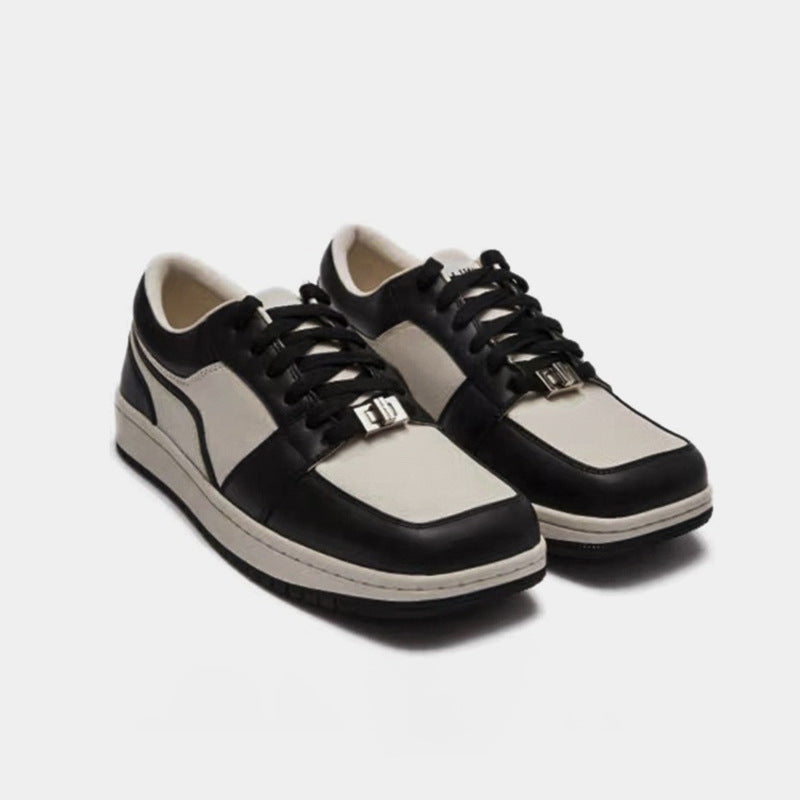 Autumn Super Fashion Popular Baseball Square Toe Casual Shoes