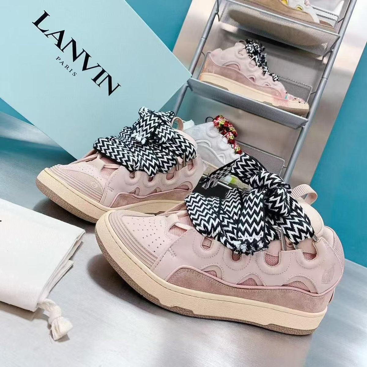 Dopamine Unisex Trendy Stitching Retro Outdoor Sneakers