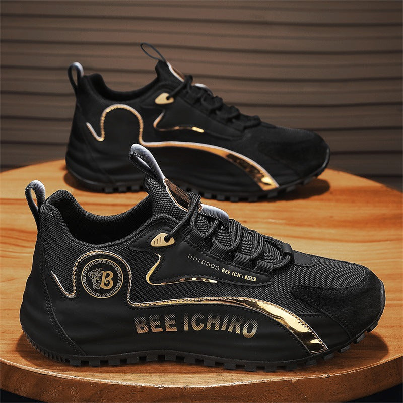 Men's Bag Sole Sports Dad Mesh Height Casual Shoes