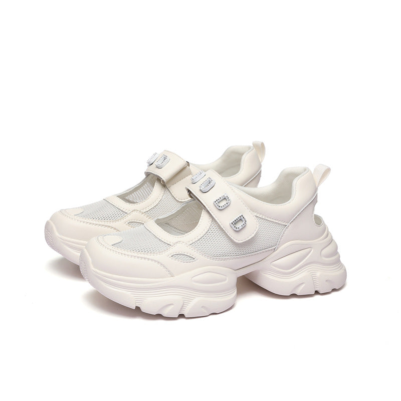 Women's Summer Wedge Platform Fashion Mesh Sports Sneakers