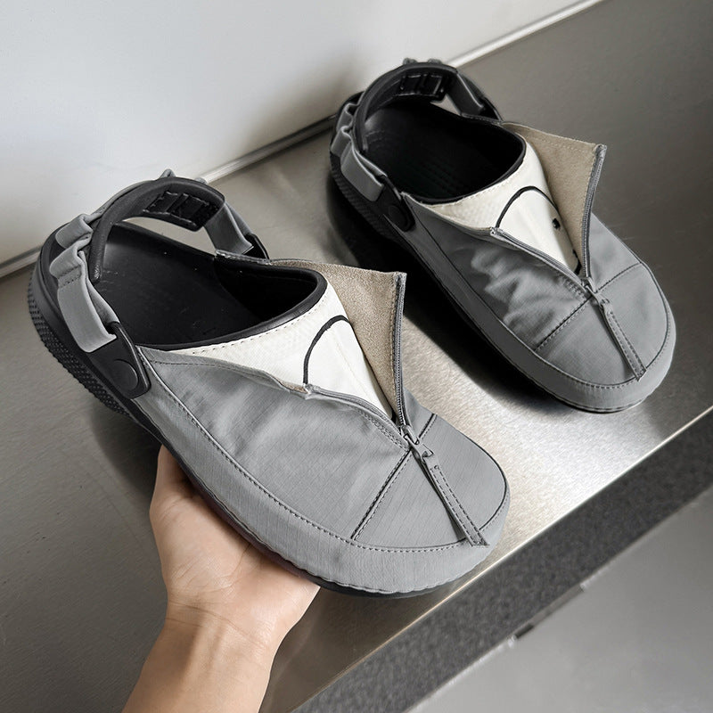Women's & Men's Closed Toe Half Outdoor Trend Commuter Platform Sandals