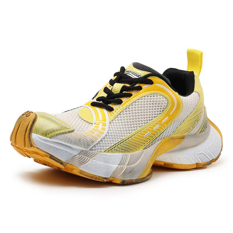 Women's & Men's Breathable Platform Running Paris Couple Stapler Casual Shoes