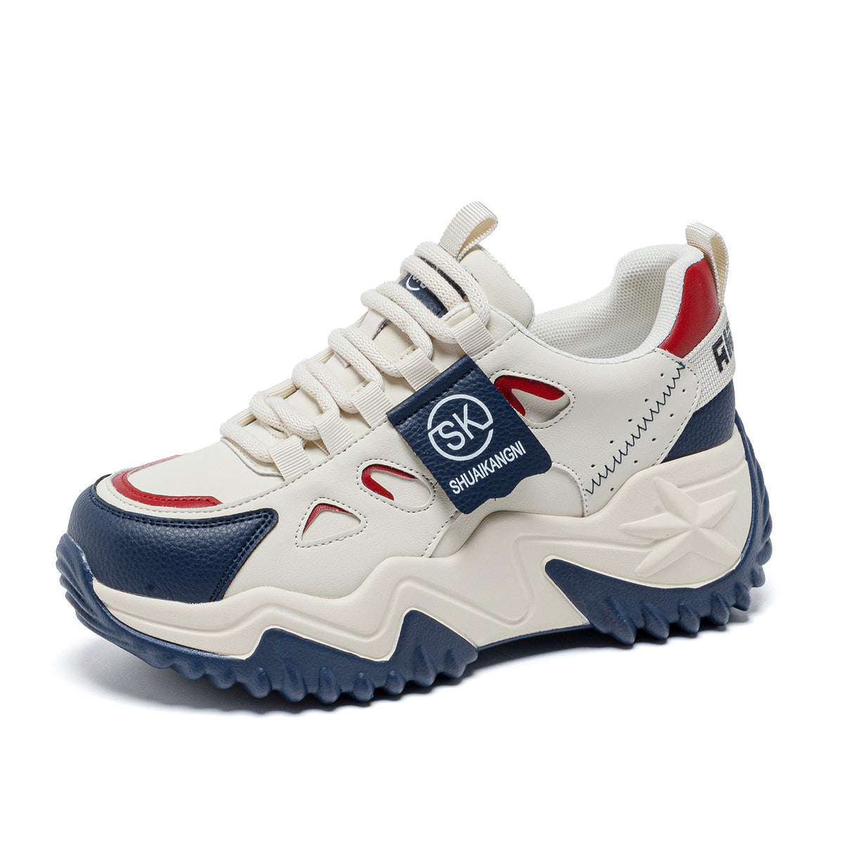 Women's Platform Veet Warm Cotton Height Increasing Insole Korean Women's Casual Shoes