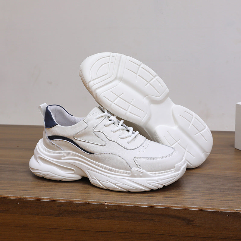Men's Light Thick Bottom Fashion Strap Comfortable Casual Shoes