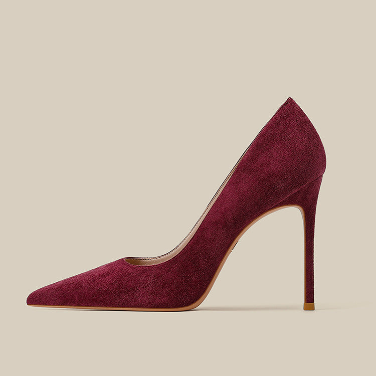 Women's Lady Like Woman Stiletto Man Attracted Black Heels