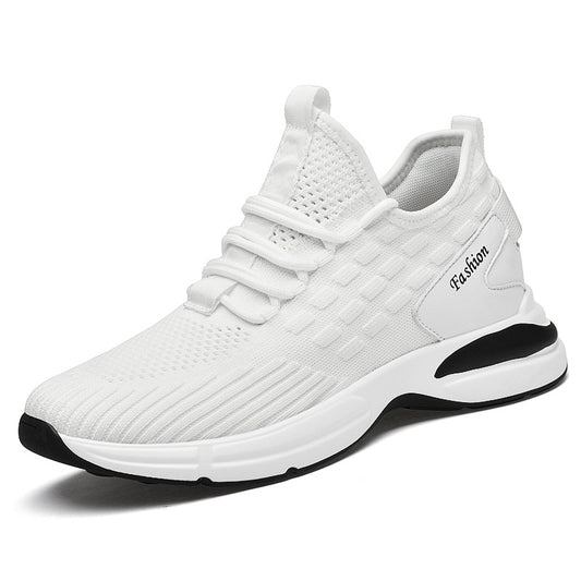 Men's Invisible Height Increasing Insole Mesh Breathable Sneakers
