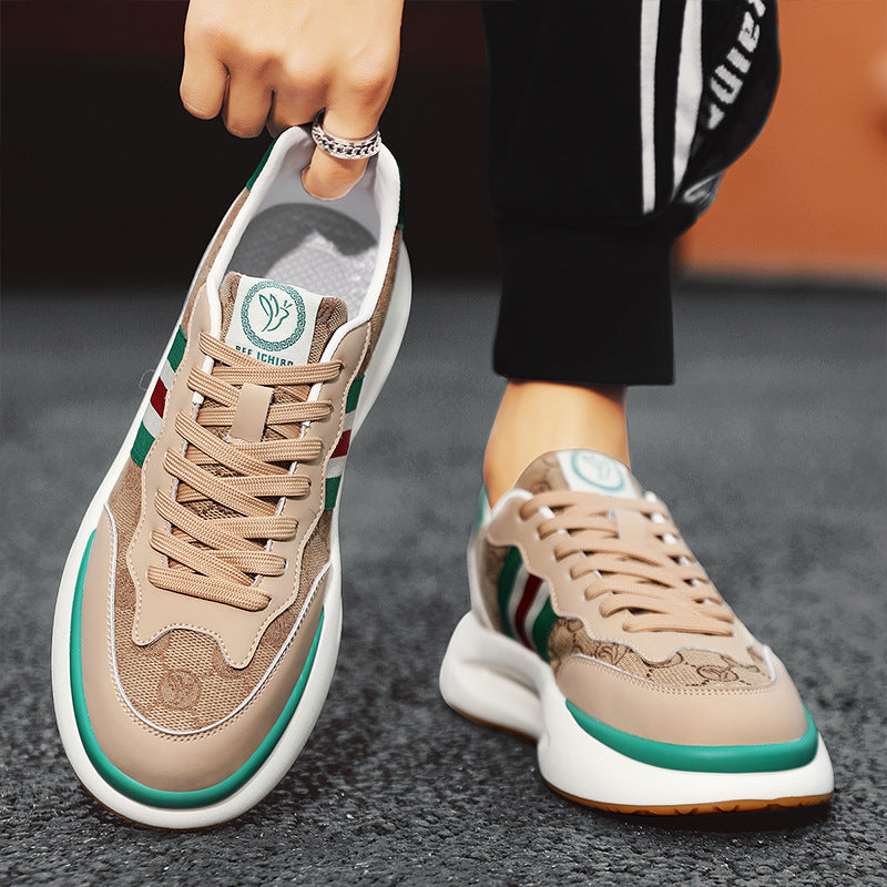 Men's Oversized Sports Versatile Platform Dad Breathable Sneakers