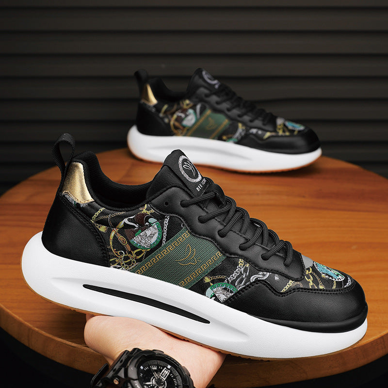 Women's & Men's Breathable Sports Trendy Genuine Platform Dad Sneakers