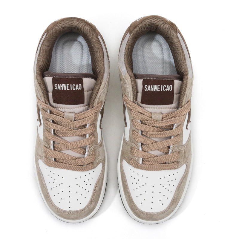 Creative Genuine Fashion Sports Color Matching Casual Shoes