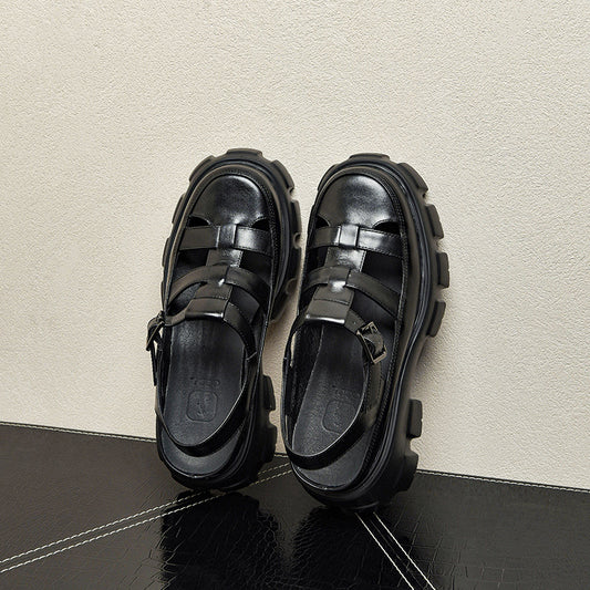 Men's Personality Platform Roman Summer Fashion Closed Sandals