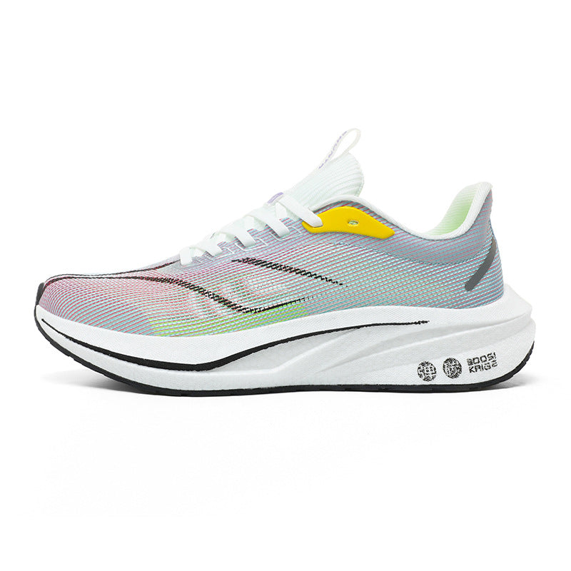 Women's & Men's Red Rabbit Running Breathable Single Mesh Flying Electric Carbon Sneakers