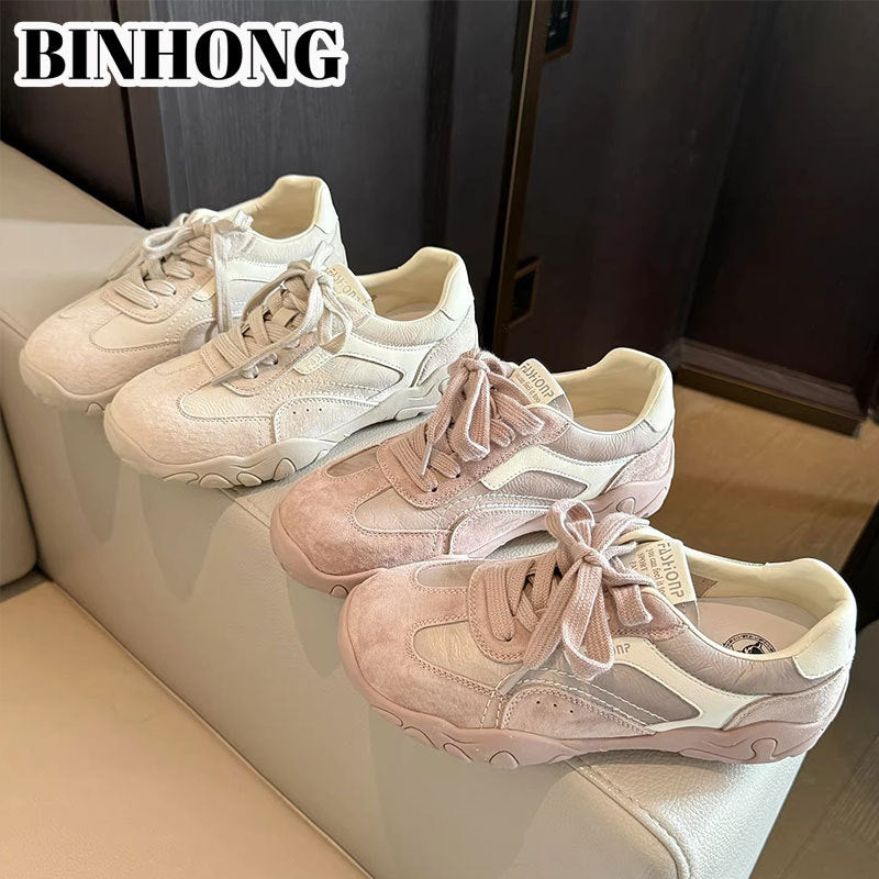 Women's Hidden Platform German Training Cortez Dad Women's Shoes